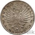 WŁOCHY - 1 LIRA - 1907 - WIKTOR EMANUEL III