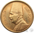 Egipt, Fuad I, 100 piastrów AH1348 (1929)