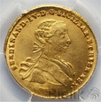 Włochy, Neapol i Sycylia, Ferdynand IV, 6 ducati, 1767, PCGS MS63