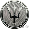 Barbados, 1 dollar, 2017, Uncja srebra, Ag999
