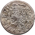 B429. Czechy, Austria, Ferdynand II, 1 krajcar 1645 HL, Cieszyn