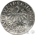 POLSKA - LITWA - PÓŁGROSZ - 1560 - ZYGMUNT II AUGUST - Stan: 3+