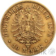 Niemcy, Wirtembergia, 10 marek 1878 F