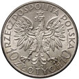 Polska, II RP, 10 złotych 1932, Głowa kobiety