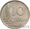 PERU - 10 CENTAVOS - 1921