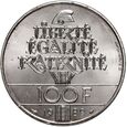 28.Francja, 100 franków, 1989