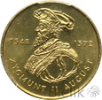 1104. Polska, III RP, 2 złote, 1996, Zygmunt II August #SJ