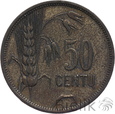 285. Litwa, 50 centu, 1925