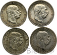 264. Austria, zestaw 4 x 1 korona, Franciszek Józef