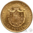Hiszpania, Alfons XII, 10 peset 1878 (19-62)