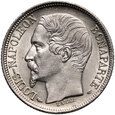 Francja, Ludwik Napoleon, 1 frank 1852 A