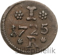 NIEMCY - ROSTOCK - 1 PFENNIG - 1725