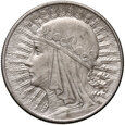 Polska, II RP, 10 złotych 1932, Głowa kobiety