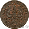 1121. Polska, II RP, 1 grosz, 1938