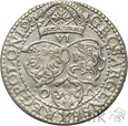 POLSKA - SZÓSTAK - 1596 - MALBORK - ZYGMUNT III WAZA