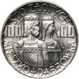PRL, 100 złotych 1966, Mieszko i Dąbrówka, Próba