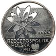 08.Polska, 20 złotych, 1998, 100 lat odkrycia polonu i radu