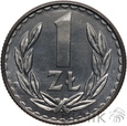 1379. Polska, 1 złoty, 1987