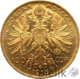 Austria, 100 koron, 1915, Franciszek Józef