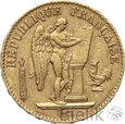 FRANCJA - 20 FRANKÓW - 1888 A - ANIOŁ
