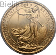 Wielka Brytania, 100 funtów 1987, Britannia, uncja złota, PCGS MS67