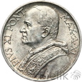 453. Watykan, 5 lire, 1932, Pius XI
