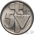522. Polska, PRL, 5 złotych, 1959, Próba nikiel