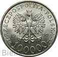 Polska, III RP, 100000 złotych, 1990, Solidarność 20 x uncja Ag999
