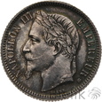 Francja, Napoleon III, 1 frank, 1866 BB  [eb]
