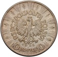 B45. Polska, II RP, 10 złotych 1935, Piłsudski