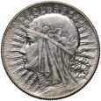 Polska, II RP, 5 złotych 1933, Głowa kobiety
