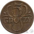 121. Polska, II RP, 5 groszy, 1928
