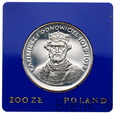 85. Polska, PRL, 200 złotych, 1980, Kazimierz I Odnowiciel