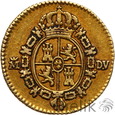Hiszpania, Karol III, 1/2 escudo 1786 DV, Madryt