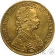 Austria, 4 dukaty (czworak), 1901, Franciszek Józef