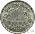 303. Niemcy, 1 marka, 1937 A
