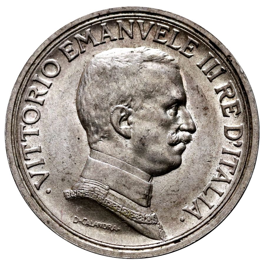 76. Włochy,  Wiktor Emanuel III, 2 liry 1916
