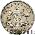 AUSTRALIA - 3 PENCE - 1916 - JERZY V [eb]