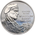 Polska, III RP, 10 złotych 2002, gen. Władysław Anders 