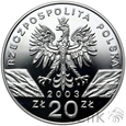 326. Polska, 20 złotych, 2003, Węgorz europejski #A