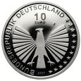 200. Niemcy, 10 euro 2007 F, 50 rocznica Traktatów Rzymskich 
