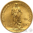Watykan, 100 lirów, 1939, Pius XII