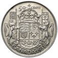 33. Kanada, Jerzy VI, 50 centów 1951