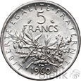 52. Francja, 5 franków, 1960 #D