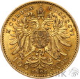 1077. Austria, 10 koron, 1906, Franciszek Józef