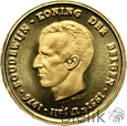 Belgia, Baldwin I Koburg, medal wagi 20 franków, 1976, złoto