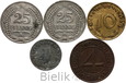 297. Niemcy, zestaw monet