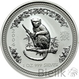 907. Australia, 1 dollar, 2004, Rok Małpy