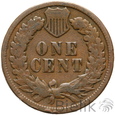 304. USA, 1 cent, 1889, Indianin