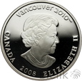Kanada, 25 dolarów, 2008, Olimpiada w Vancouver